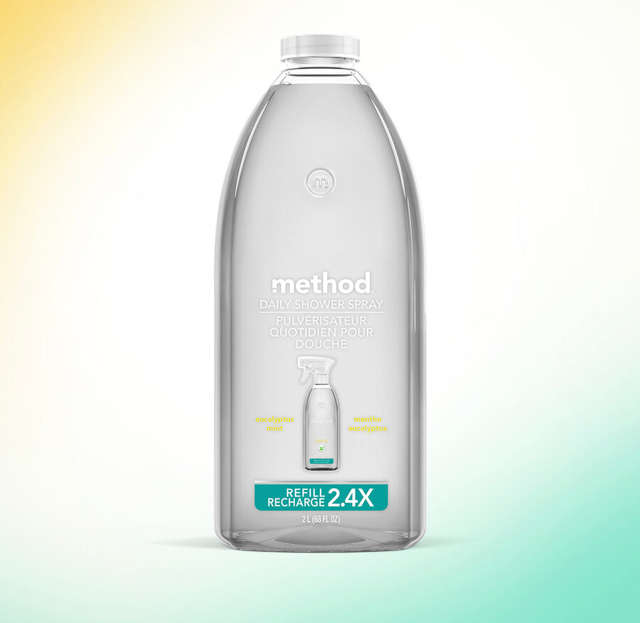 ricarica quotidiana dello spray doccia