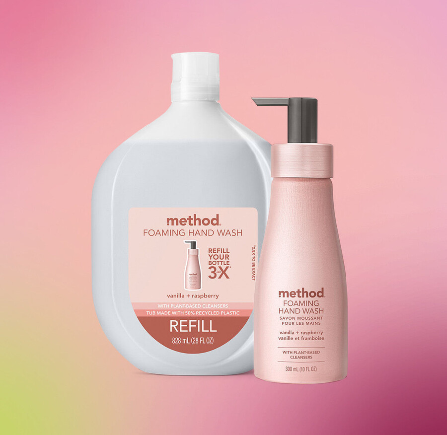 sapone schiumogeno per le mani