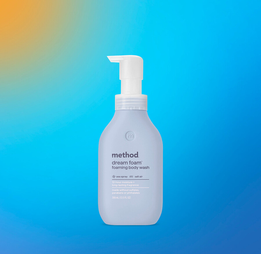 trio di varietà di bagnoschiuma dream foam