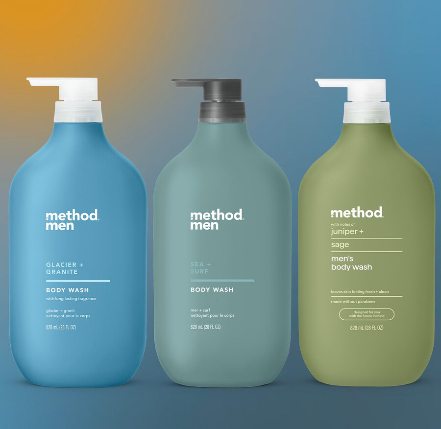 trio di bagnoschiuma per uomo 84 oz.