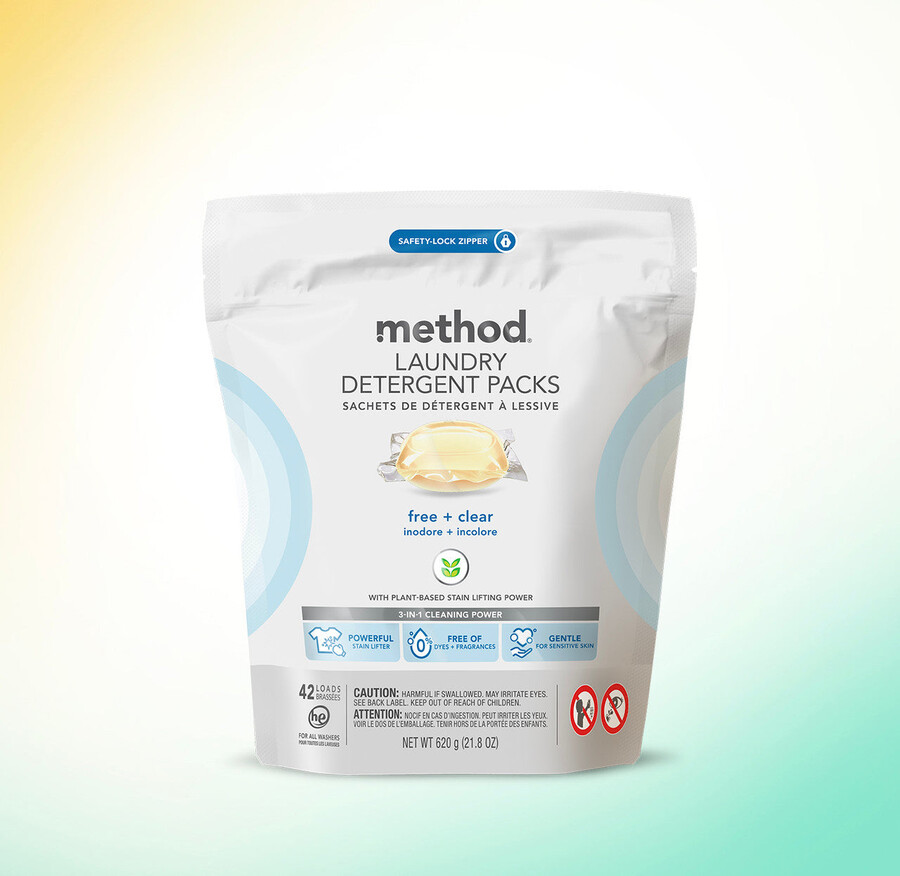 confezioni di detersivo per bucato