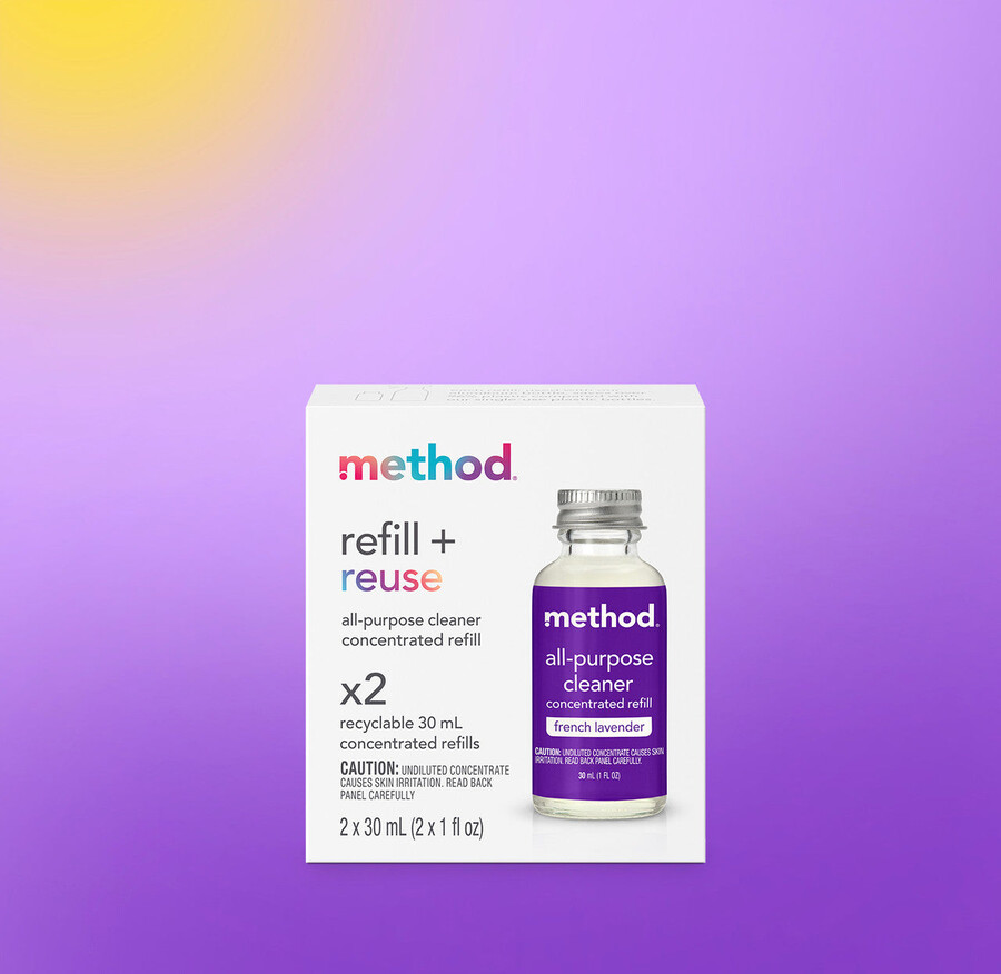 detergente multiuso ricarica concentrata da 2 pezzi