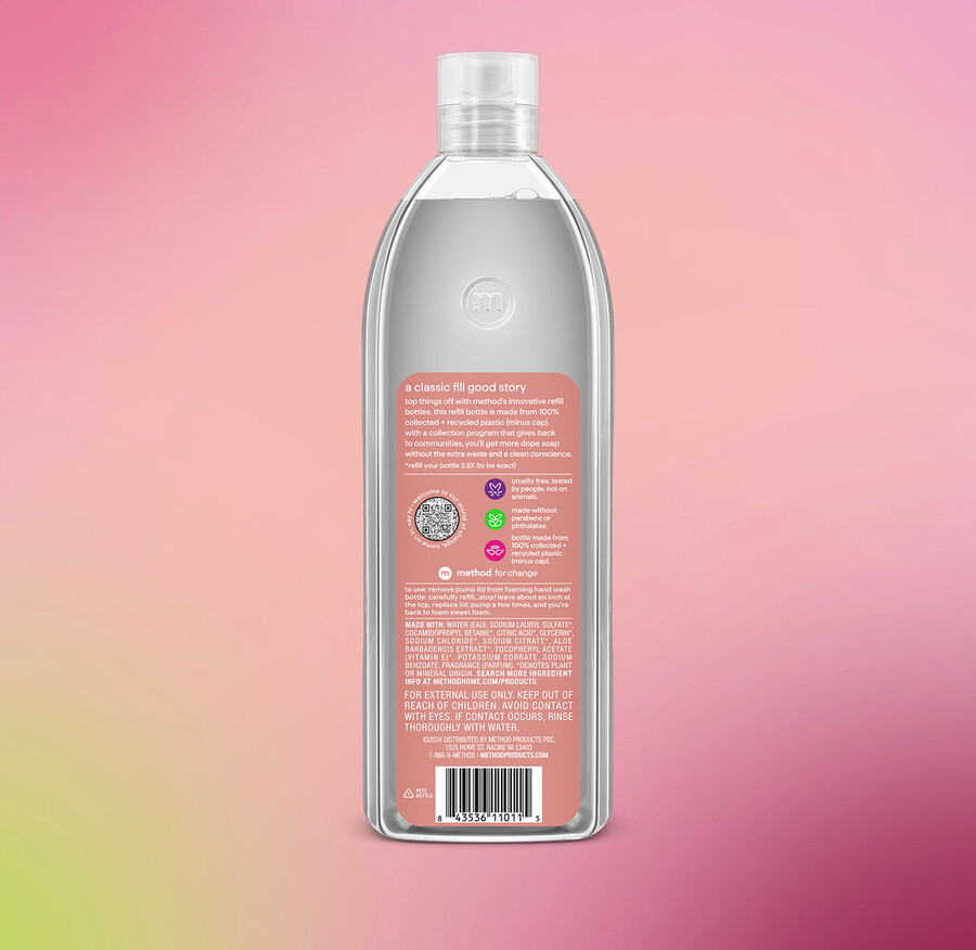 ricarica di sapone schiumogeno per le mani