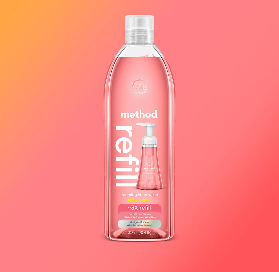 ricarica di sapone schiumogeno per le mani